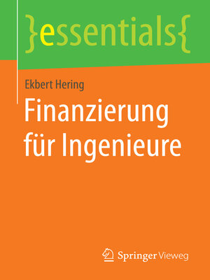 cover image of Finanzierung für Ingenieure